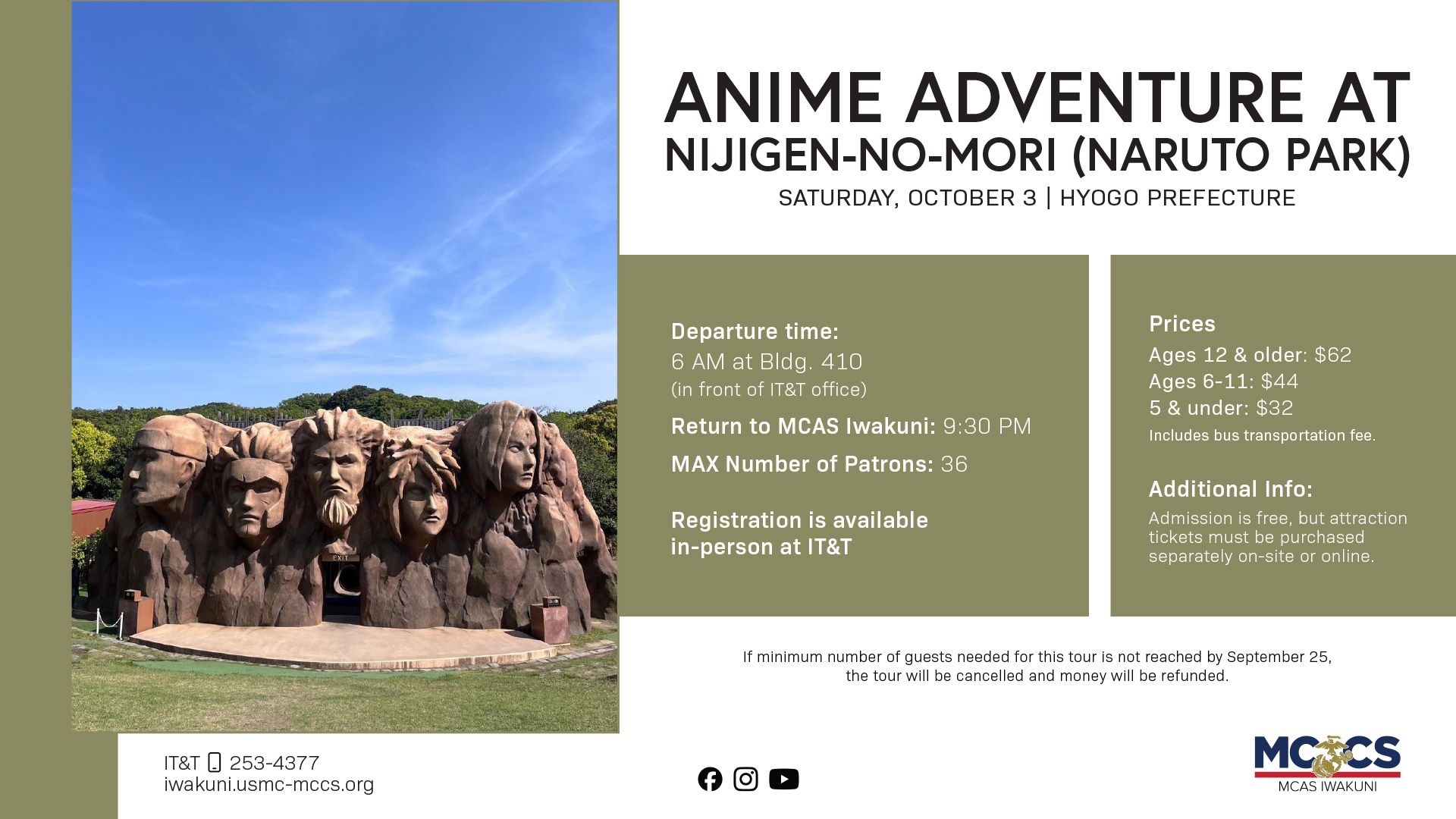 Anime Adventure at Nijigen-no-Mori (Naruto Park)