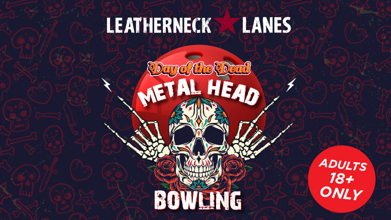 Day of the Dead Metal Head Bowling Night