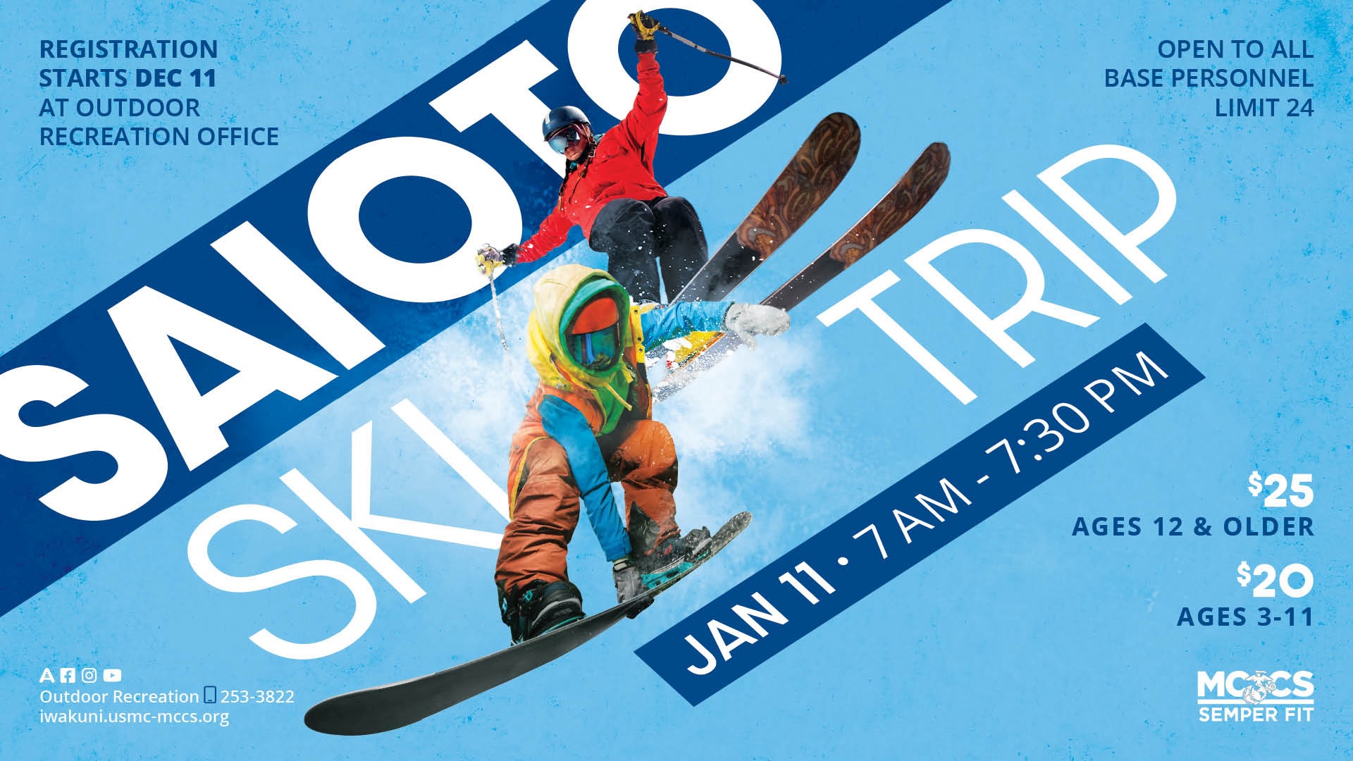 Saioto Ski & Snowboard Trip