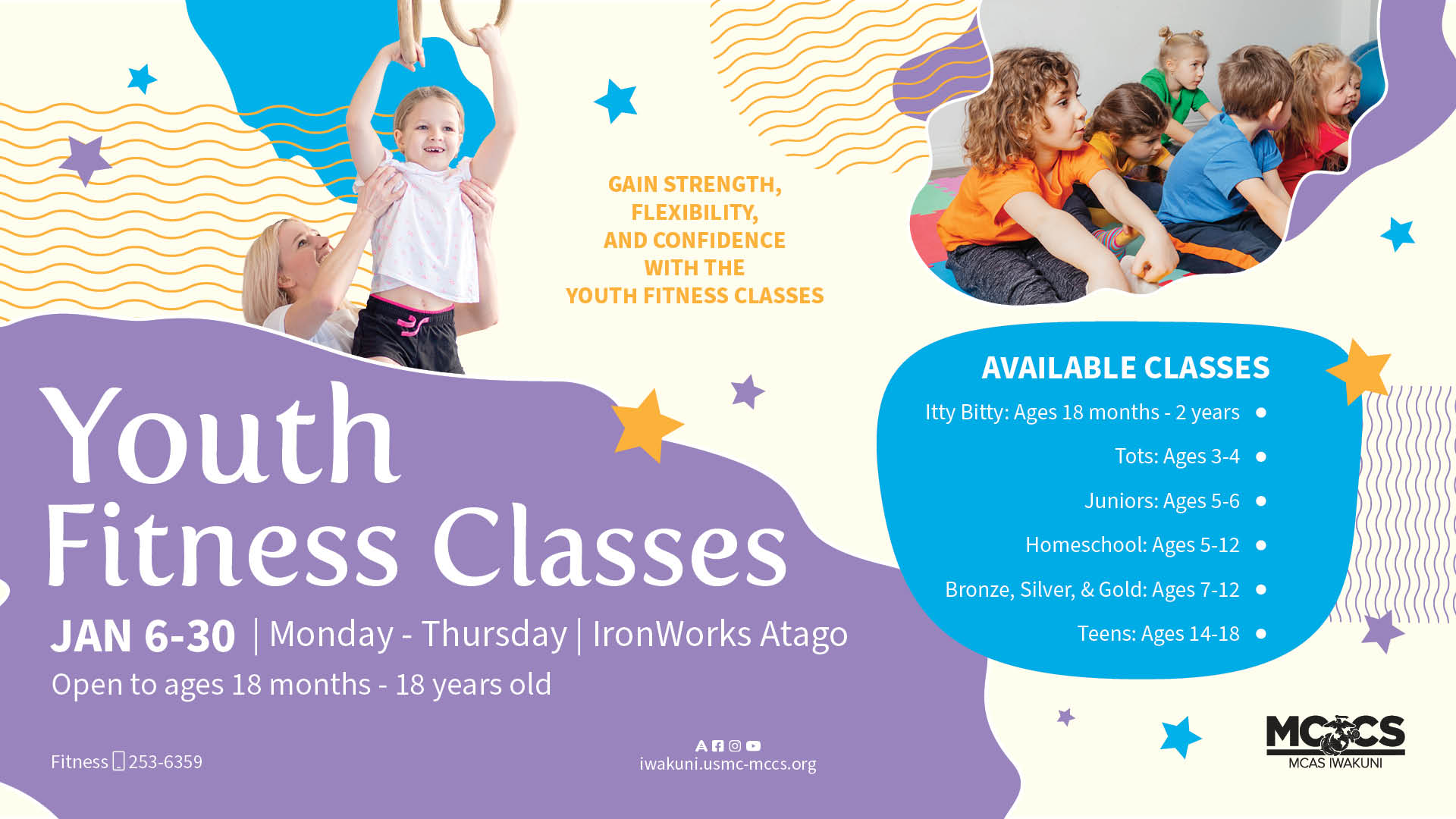 Youth Fitness Classes - January