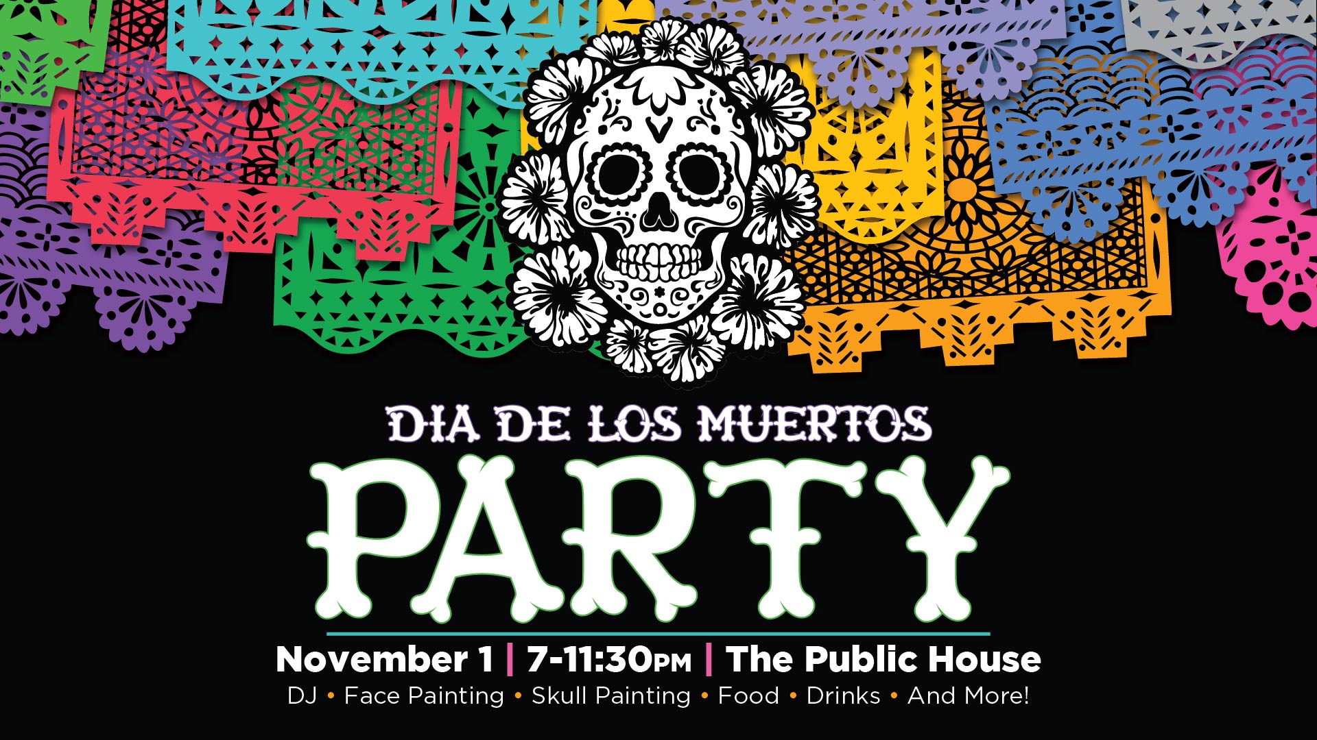 Dia De Los Muertos Party
