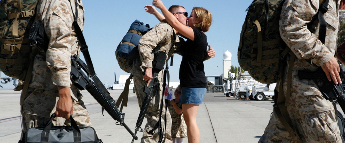 Marriage is Easy, Especially Marriage in the Marine Corps – Said No-One Ever!