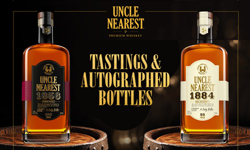 Uncle Nearest Tastings & Autographed Bottles